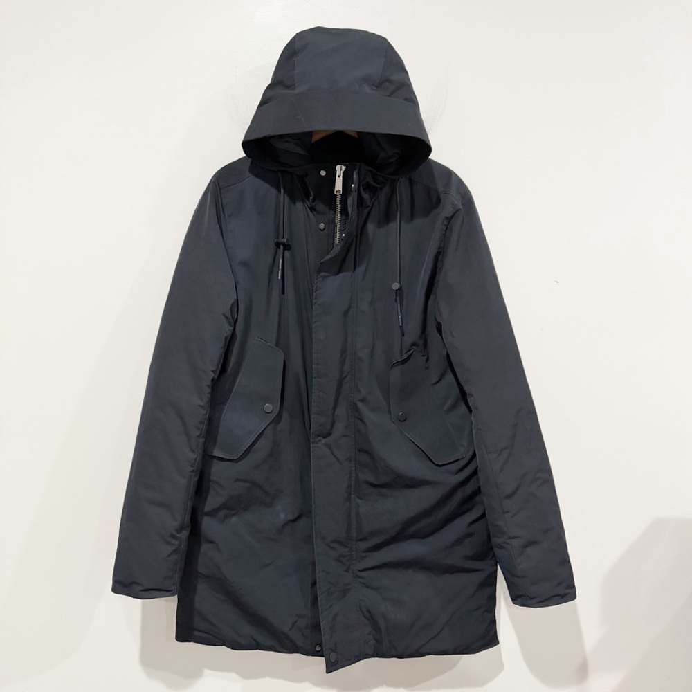 EVERLANE Men's ReNew Parka Black Size Small